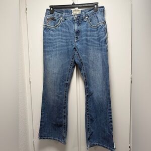 Ariat Men's Relaxed Fit Blue Jeans